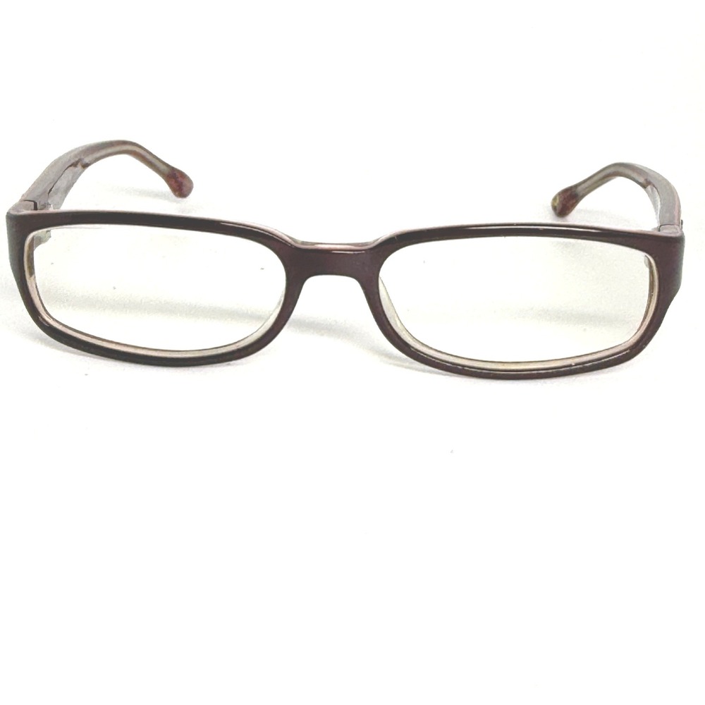 Emporio Armani EA 9261 DWC Burgundy Rectangle Eyeglasses Frames Italy 21957